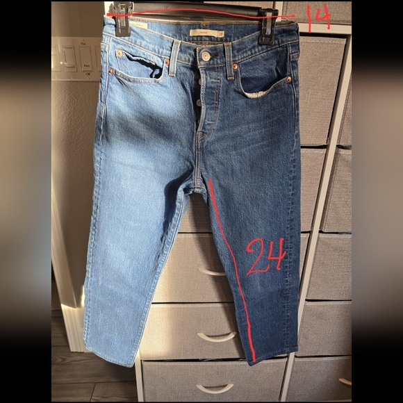 Levi wedgie jeans - Picture 4 of 4